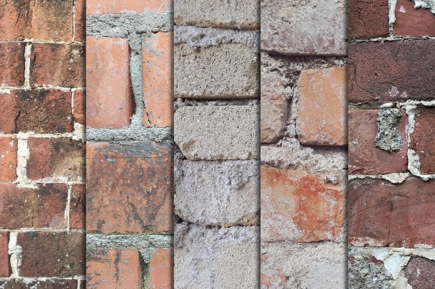 2 Old Brick Wall Textures Vol 3 x10 (1820)